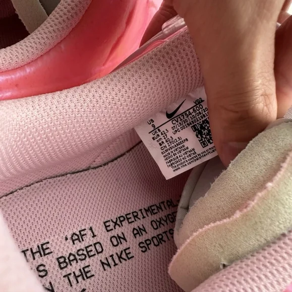 Pink Nike Airforce 1 Men 9